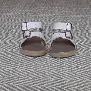 Baby white sandals